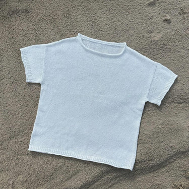 Cloud Tee | PetiteKnit | Printed Pattern in option at Knit With Me yarn shop