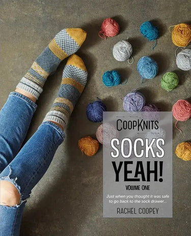 Coop Knits | Socks Yeah! Volume 1, , Sock Yeah Volume 1 by Coop Knits – the perfect knitting book for sock lovers! Featuring sock knitting patterns, ideal socks for knitters & socks to knit., Knit With Me
