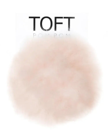 TOFT Alpaca Pom Pom | Interchangeable & Ethical Luxury, Color: Coral, Swap your look in seconds with TOFT’s bright, ethical alpaca pom poms. Each snap-on pom is cruelty-free and crafted from naturally sourced fur., Knit With Me