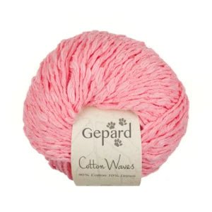 CottonWaves by Gepard | Chunky Cotton in 450 Peachy Cheeks option at Knit With Me yarn shop