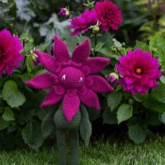 TOFT | Alexandra’s Garden Flowers Book | 30 Crochet Patterns, , Crochet 30 seasonal flowers with TOFT’s Alexandra’s Garden book. Includes patterns, tips & stunning photos—perfect UK gift for crafters., Knit With Me