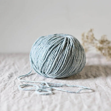 De Rerum Natura | Cyrano | Chunky Yarn, Color: Ciel, Discover Cyrano by De Rerum Natura, a soft chunky yarn perfect for chunky knit blankets, chunky knitting wool, and cosy projects. Shop this aran wool now!, Knit With Me