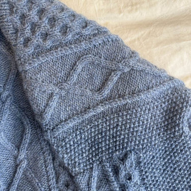 Dagmar Sweater Man | PetiteKnit | Printed Pattern in option at Knit With Me yarn shop