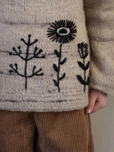 Embroidery on Knits by Judit Gummlich, , Embroidery on Knits is a hardback, 200 page, in-depth guide to contemporary stitching with and on wool, explaining every step of the process — from planning to finished project. It is a source of inspiration and kn