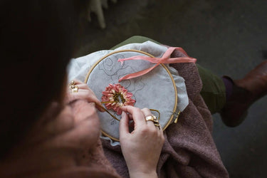 Embroidery on Knits by Judit Gummlich, , Embroidery on Knits is a hardback, 200 page, in-depth guide to contemporary stitching with and on wool, explaining every step of the process — from planning to finished project. It is a source of inspiration and kn
