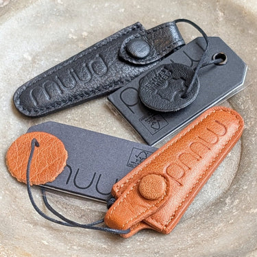 Espoo Scissor Case | muud premium accessories in Black option at Knit With Me yarn shop