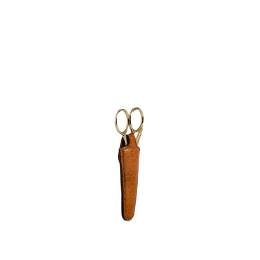 Espoo Scissor Case | muud premium accessories in Whisky option at Knit With Me yarn shop