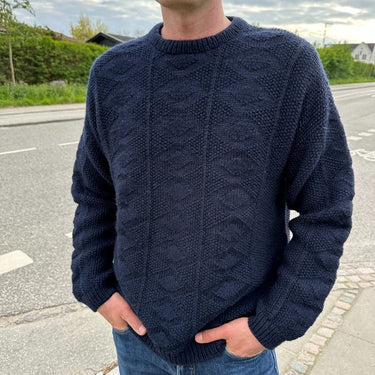 Esther Sweater Man | PetiteKnit | Printed Pattern in option at Knit With Me yarn shop