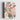 Flower Notebook with peach blossom illustration on a cream cover.