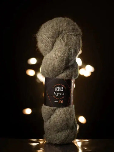 Fluff by Walcot x Les Garçons | Alpaca, Merino & Yak Blend, Color: Officer, Discover Fluff yarn by Walcot Yarns & Les Garçons – a luxurious brushed blend of baby alpaca, merino, silk, and yak. Soft, sport weight yarn., Knit With Me