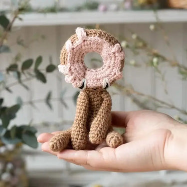 TOFT Doughnuts Crochet Kit | Amigurumi Food in a Tin, , Crochet 4 doughnuts or 1 cute character with TOFT’s gourmet kit. Includes UK-spun yarn, tools & recipe pattern in a keepsake tin., Knit With Me