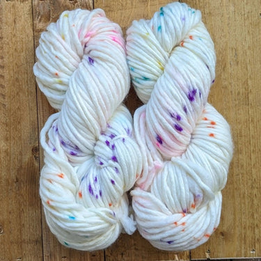 Manos del Uruguay | Franca | Hand Dyed Chunky, Color: Party, Manos del Uruguay Franca is small batch artisan yarn that is light, lofty and bouncy 100% superwash merino, super chunky single yarn., Knit With Me
