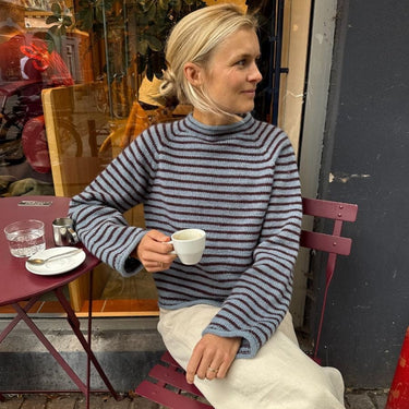 Frankie Sweater | PetiteKnit | Printed Pattern in option at Knit With Me yarn shop