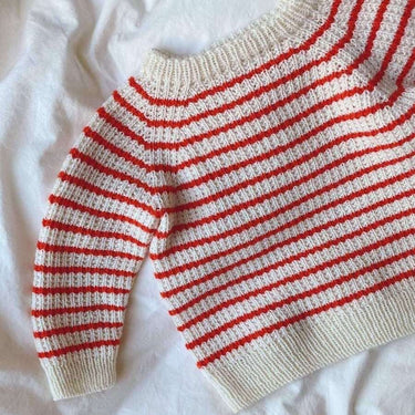 Friday Sweater Baby | PetiteKnit | Printed Pattern in option at Knit With Me yarn shop