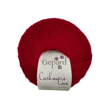 Cashmere Lace 100 percent cashmere yarn by Gepard Garn in 336 Mahogany Mystique
