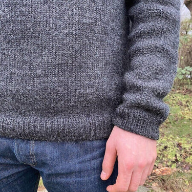 Hanstholm Sweater | PetiteKnit | Printed Pattern in option at Knit With Me yarn shop