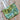 Ice Dyed Project Bags - XLarge, unique ice dyed cotton with interior pockets, ideal for craft projects by Jose Rose.