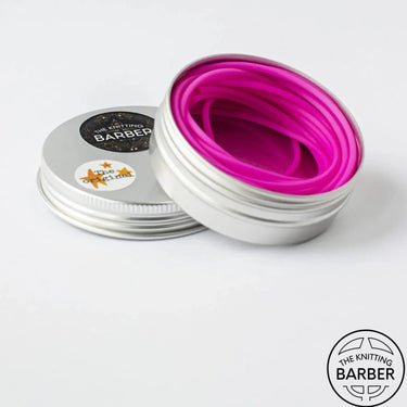Knitting Barber | Stitch Holder Cords | No Hassle Try-On, Color: Fuchsia, Keep stitches secure while trying on your knits! Knitting Barber cords attach to your needle tips and hold stitches safely—ideal for sleeves and sweaters., Knit With Me