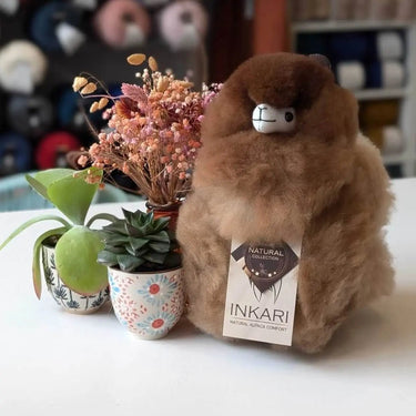 Inkari Stuffed Alpaca Animals, Style: Small 23cm Natural Caramel (24), Words cannot do justice to how adorable, and incredibly soft, these stuffed Alpaca Animals are. You really need to have a feel to believe. Our Alpacas come in three sizes, SMall, Mediu
