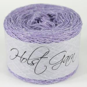 Holst Garn | Tides Yarn | Wool Silk Tweed Blend, Colour: Iris, Tweed-effect yarn in wool & silk—Tides is soft, drapey & ideal knitting wool UK for garments, lace & crochet. Blooms beautifully after washing., Knit With Me