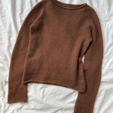 Ivy Blouse | PetiteKnit | Printed Pattern in option at Knit With Me yarn shop