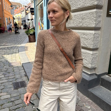 Ivy Sweater | PetiteKnit | Printed Pattern in option at Knit With Me yarn shop