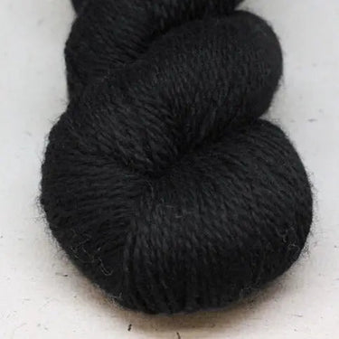 John Arbon | Knit By Numbers | British Yarn, Colour: Black 1, This base has lustre and drape, but still packed with crisp stitch definition and soft enough to wear next to the skin. With an innovative colour palette providing the precise shade. Each colou