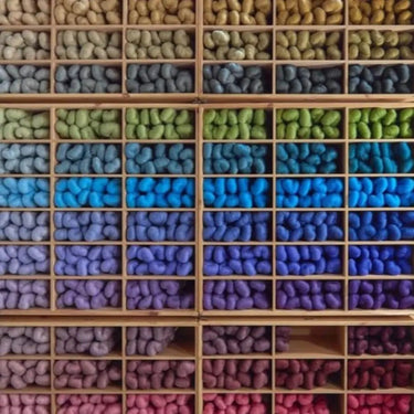 John Arbon | Knit By Numbers | British Yarn, Colour: Teal 92, This base has lustre and drape, but still packed with crisp stitch definition and soft enough to wear next to the skin. With an innovative colour palette providing the precise shade. Each colou