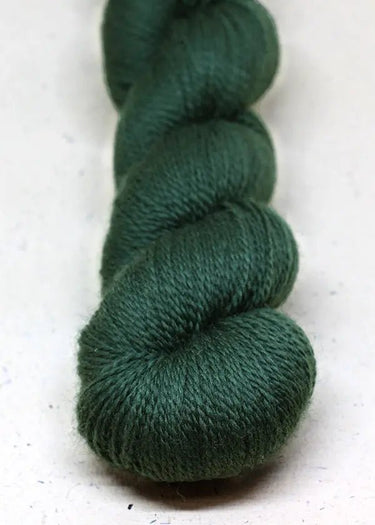 John Arbon | Knit By Numbers | British Yarn, Colour: Bottle Green 43, This base has lustre and drape, but still packed with crisp stitch definition and soft enough to wear next to the skin. With an innovative colour palette providing the precise shade. Ea