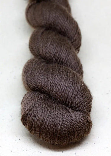John Arbon | Knit By Numbers | British Yarn, Colour: Brown 7, This base has lustre and drape, but still packed with crisp stitch definition and soft enough to wear next to the skin. With an innovative colour palette providing the precise shade. Each colou