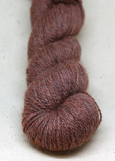 John Arbon | Knit By Numbers | British Yarn, Colour: Copper 118, This base has lustre and drape, but still packed with crisp stitch definition and soft enough to wear next to the skin. With an innovative colour palette providing the precise shade. Each co