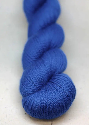 John Arbon | Knit By Numbers | British Yarn, Colour: Denim 80, This base has lustre and drape, but still packed with crisp stitch definition and soft enough to wear next to the skin. With an innovative colour palette providing the precise shade. Each colo