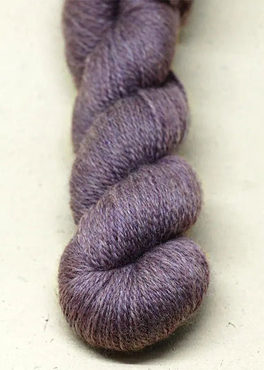 John Arbon | Knit By Numbers | British Yarn, Colour: Grape 89, This base has lustre and drape, but still packed with crisp stitch definition and soft enough to wear next to the skin. With an innovative colour palette providing the precise shade. Each colo