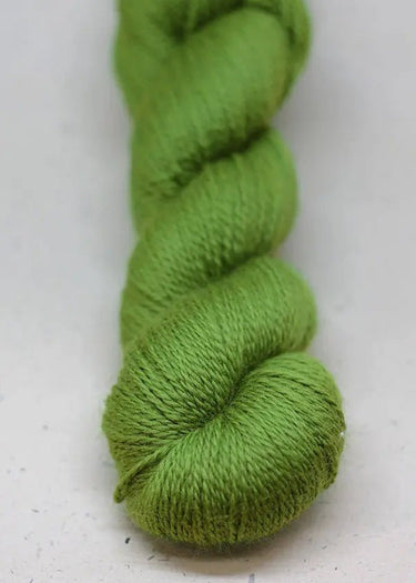 John Arbon | Knit By Numbers | British Yarn, Colour: Grass Green 68, This base has lustre and drape, but still packed with crisp stitch definition and soft enough to wear next to the skin. With an innovative colour palette providing the precise shade. Eac