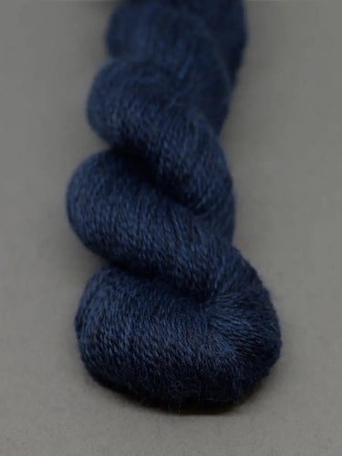 John Arbon | Knit By Numbers | British Yarn, Colour: Navy 122, This base has lustre and drape, but still packed with crisp stitch definition and soft enough to wear next to the skin. With an innovative colour palette providing the precise shade. Each colo