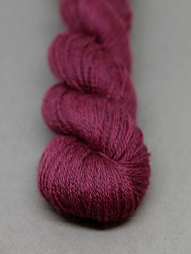John Arbon | Knit By Numbers | British Yarn, Colour: Raspberry Pink 128, This base has lustre and drape, but still packed with crisp stitch definition and soft enough to wear next to the skin. With an innovative colour palette providing the precise shade.