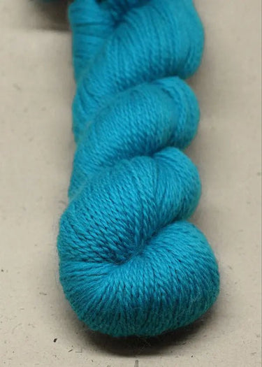 John Arbon | Knit By Numbers | British Yarn, Colour: Turquoise 37, This base has lustre and drape, but still packed with crisp stitch definition and soft enough to wear next to the skin. With an innovative colour palette providing the precise shade. Each