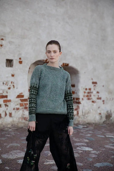 Knitted Kalevala II | 20 Nordic Colourwork Patterns Book, , Explore 20 colourwork knitting patterns inspired by Finnish folklore. Knitted Kalevala II is a stunning hardback for UK knitters & storytellers., Knit With Me