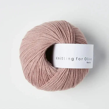 Knitting For Olive | Merino | Fingering Weight, Color: Dusty Rose, Soft, breathable merino wool yarn for ethical knitwear. Fingering weight, non-mulesed & ideal knitting wool UK for layering & outdoor makes, Knit With Me