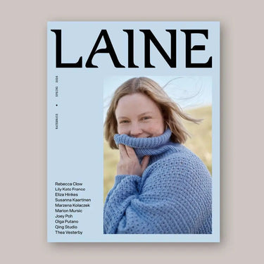 Laine Magazine Issue 20, Spring 2024 - Knit With Me