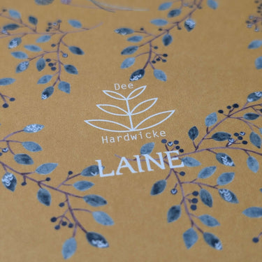 Laine x Dee | Floral Knitting Notebook for Designs & Ideas, colour: Yellow, Jot down knitting ideas in this Laine x Dee Hardwicke notebook. Featuring floral covers & quality paper—perfect UK gift for crafters., Knit With Me