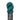 Teal skein of yarn with Laine Novita label on a white background