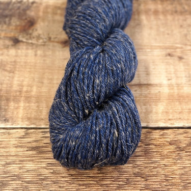 Carol Fellor | Stolen Stitches | Nua Worsted | Cosy Yarn, Colour: Late Night Blues, Soft worsted merino yarn with yak & linen—Nua is bouncy, non-superwash & ideal knitting wool UK for garments, accessories & textured knits., Knit With Me