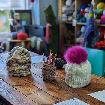 In Person Improvers Knitting Workshop, Thursday 22nd & 29th February 2024, 6:30pm-8:30pm, , The improvers knitting course is perfect for anyone who has completed the beginners knitting course and people who feel comfortable with casting on, knitting, purl