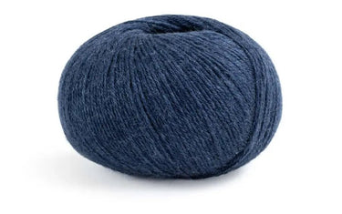 Lamana | Lima | Merino, Silk & Baby Alpaca Blend Yarn, Color: 41 Dark Denim, Lamana Lima is a luxurious blend of merino wool, silk, and baby alpaca. Lightweight, soft, and smooth with great elasticity – perfect for year-round knits., Knit With Me