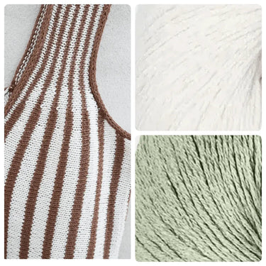 Line Top Kit including FREE Knitting Pattern - Knit With Me