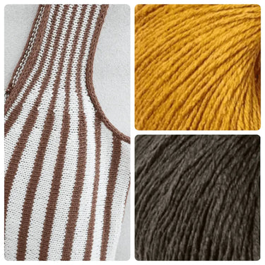 Line Top Kit including FREE Knitting Pattern - Knit With Me