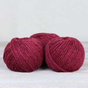 Lore Minis | DK Lambswool Yarn from The Fibre Co. UK, Color: Passionate, Lore Minis are DK lambswool yarns spun in West Yorkshire. Perfect for colourwork—100% Romney wool that blooms beautifully after washing., Knit With Me