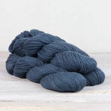 The Fibre Co | Luma | DK Yarn for All-Season Garments, Colour: Aizome, Luma by The Fibre Co blends Merino, cotton, linen & silk. A DK yarn ideal for layering knits—light, warm & breathable for all climates., Knit With Me