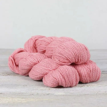 The Fibre Co | Luma | DK Yarn for All-Season Garments, Colour: Carnation, Luma by The Fibre Co blends Merino, cotton, linen & silk. A DK yarn ideal for layering knits—light, warm & breathable for all climates., Knit With Me